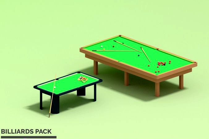 billards pack | 3D