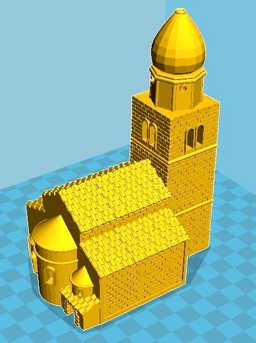 Medieval Church 10 | 3D