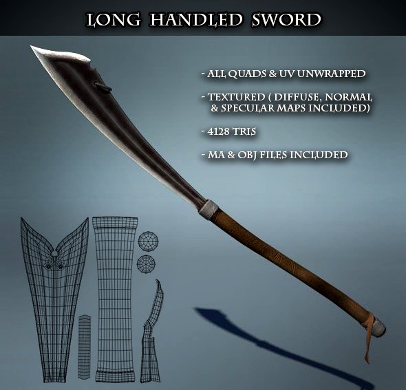 Long Handled Sword