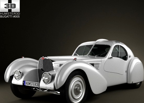 Bugatti Type 57SC Atlantic 1936