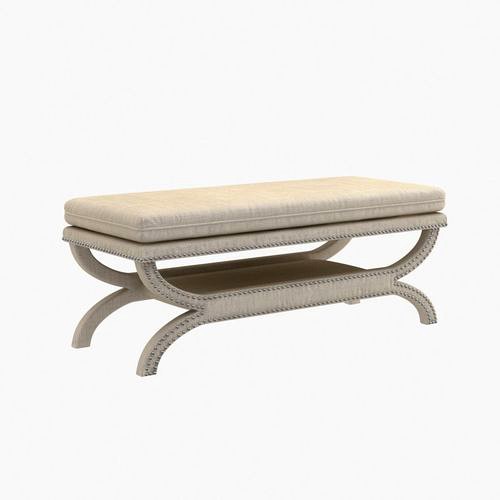 Coaster Fine Furniture fully upholstered bench