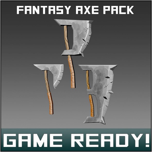 Fantasy Weapon Axe Pck