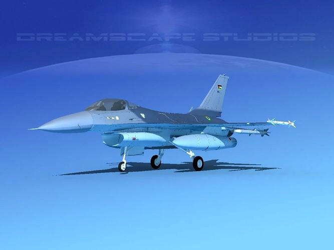Gen Dyn F-16A Falcon UAE