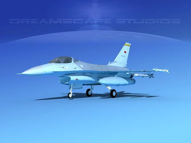 Gen Dyn F-16A Falcon Turkey