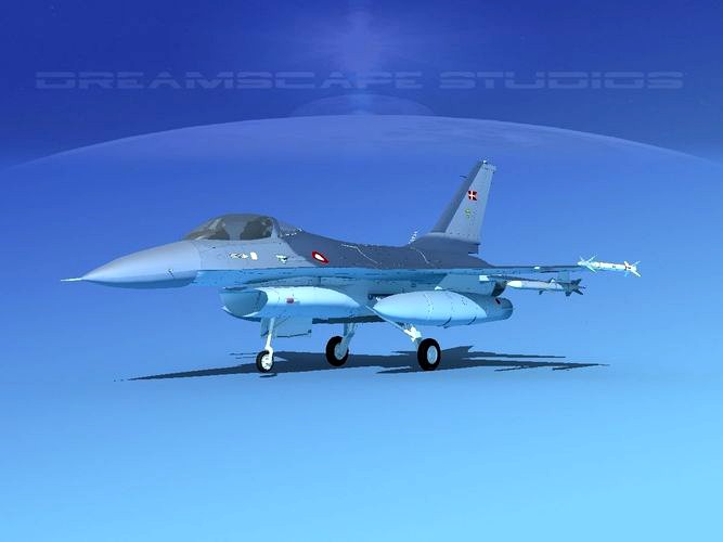 Gen Dyn F-16A Falcon RDAF