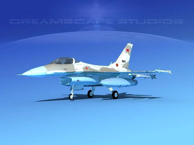 Gen Dyn F-16A Falcon Morracco