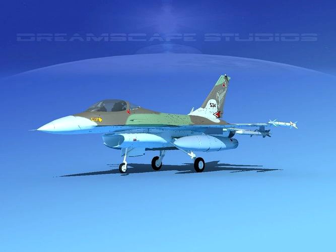 Gen Dyn F-16A Falcon V33 Israel