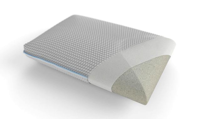 Pillow with inside layers