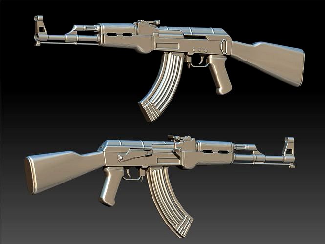 Ak47 DecimateFile HighPolygon