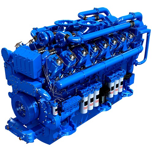 V16 Blue Engine