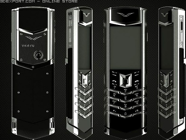 Vertu signature S steel 3D Model