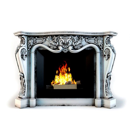 Classic fireplace