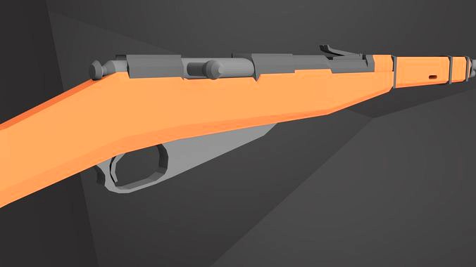 Mosin-Nagant LowPoly