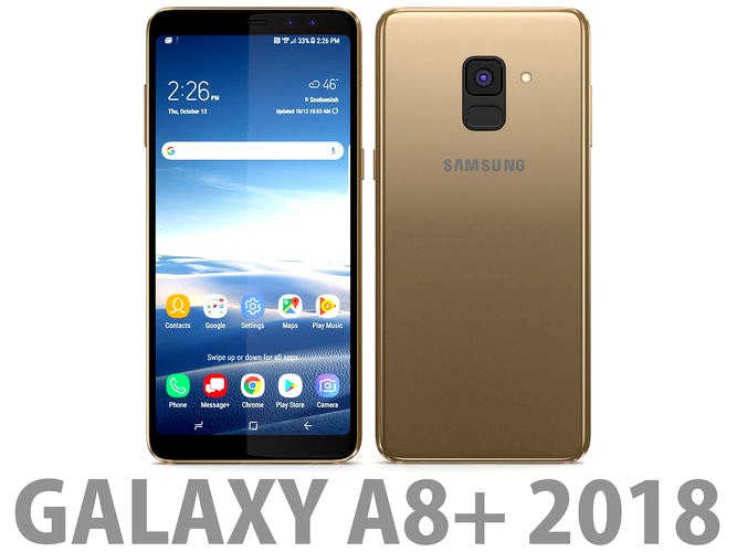 Samsung Galaxy A8 Plus 2018 Gold