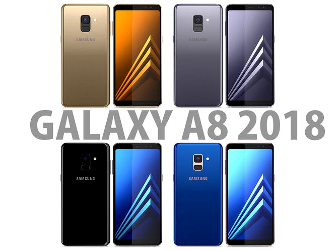Samsung Galaxy A8 2018 All Colors