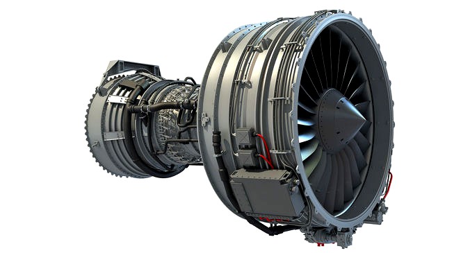 CFM56 Turbofan Aircraft Engine