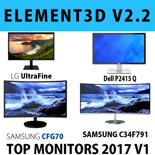 E3D - Top Monitors 2017 V1