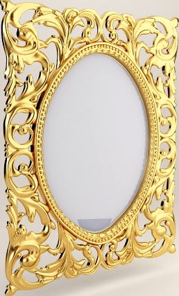 Classic mirror 3D Model