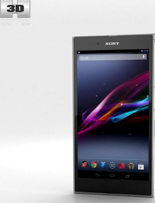 Sony Xperia Z Ultra White 3D Model