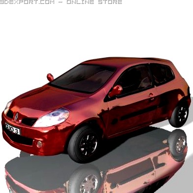 Renault Clio  3D 3D Model