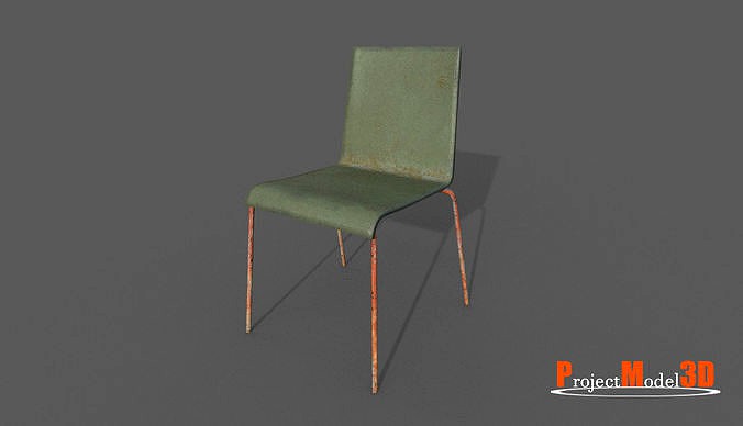 Old Metal Chair version 001