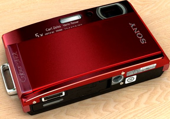 Sony Cybershot DSCT300 3D Model