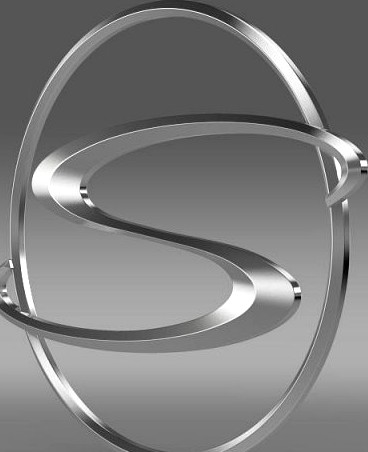 Shuanghuan logo 3D Model