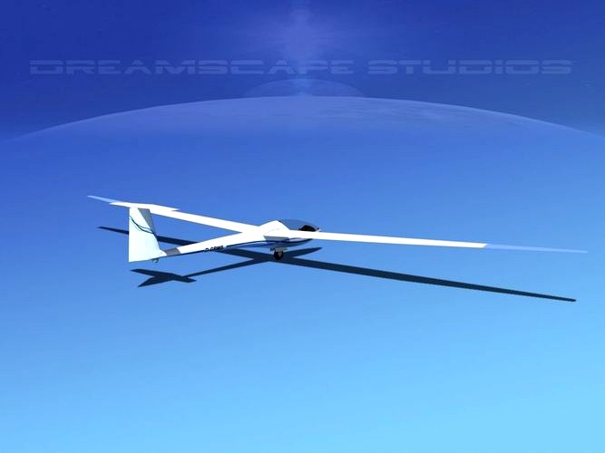 Glaser Dirks DG200 15Mtr Sailplane V05
