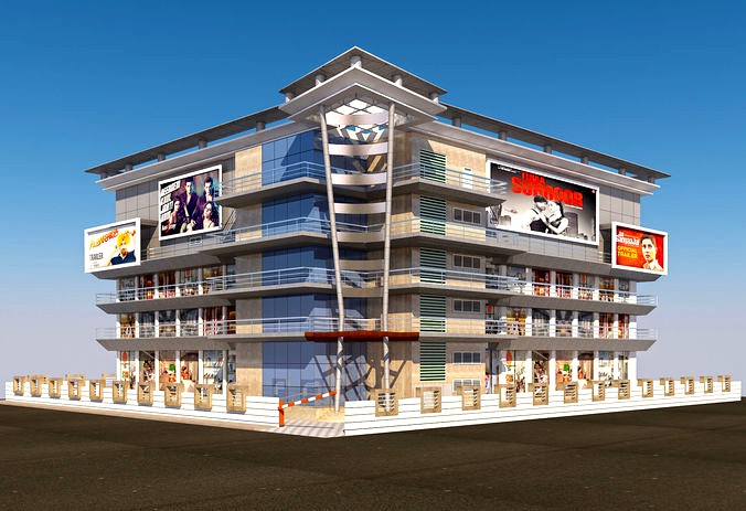 Mall Building for Visualizations