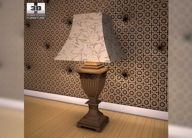 Ashley Constellations Table Lamp 3D Model