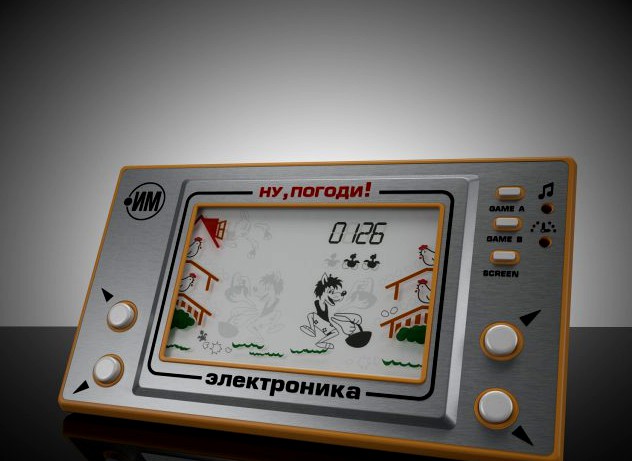 Electronic game Well wait a minute Nu pogody 3D Model