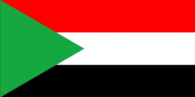 Sudan flag 3D Model