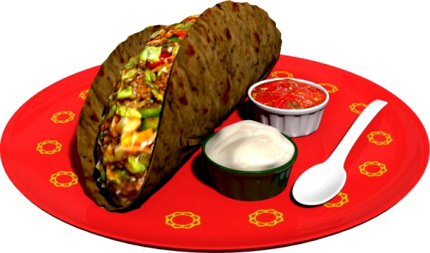Taco 3D Model