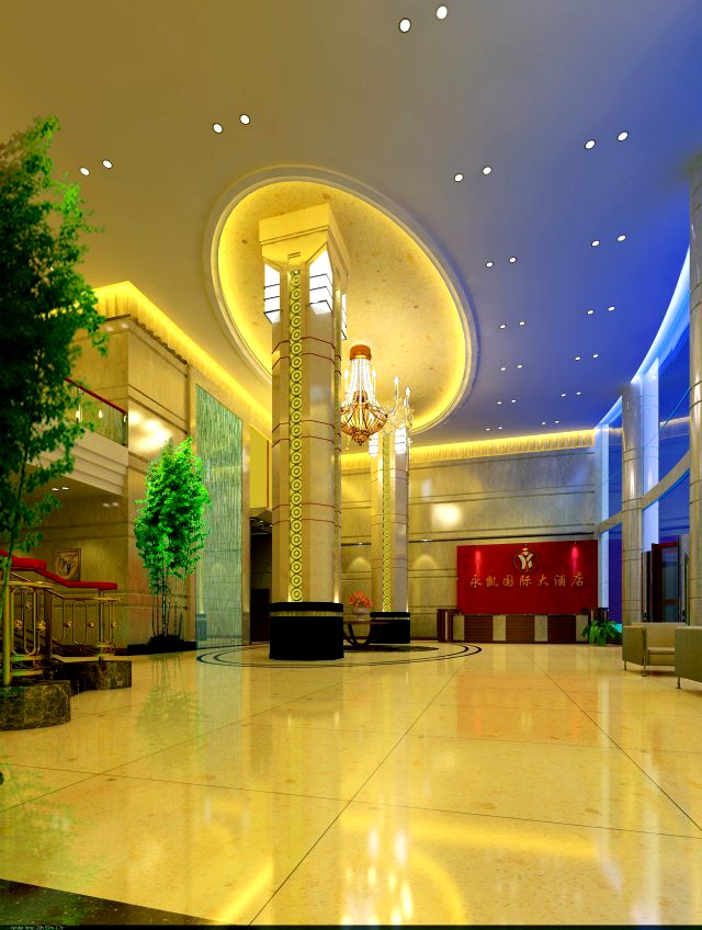 Lobby 059 3D Model