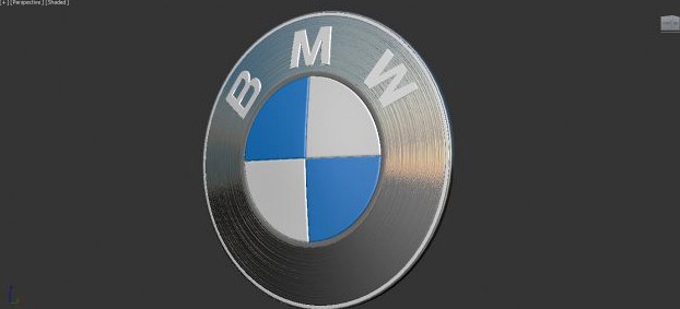 BMW Logo 3D Model