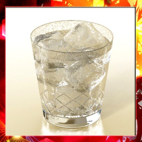 High Detailed Glass 7 3D Model Photorealistic Glas 3D Model