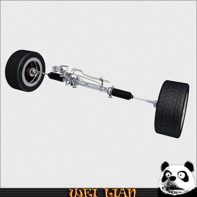 Power steering 3D Model