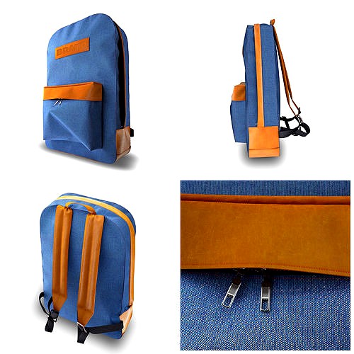 Backpack 3d Model