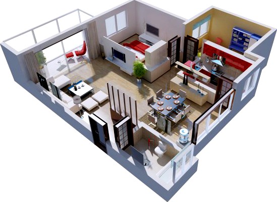 Condo 114 3D Model