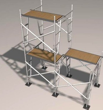 Scaffolding 2 3D Model