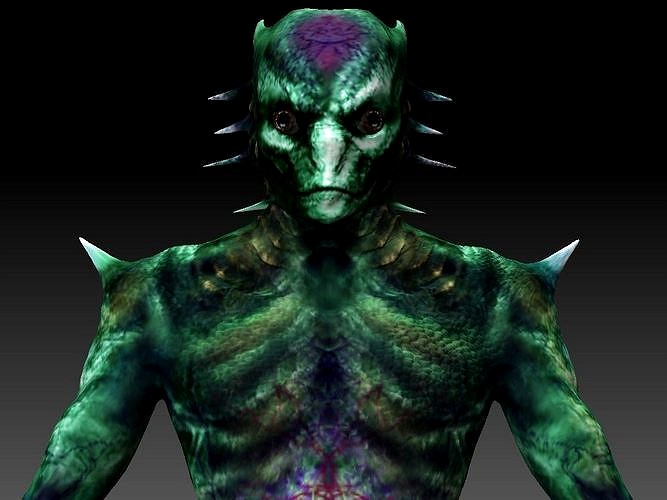 Dargos - Zanfretta Alien- reptile amphibian