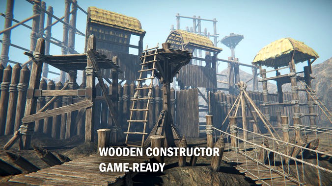 Wooden constructor