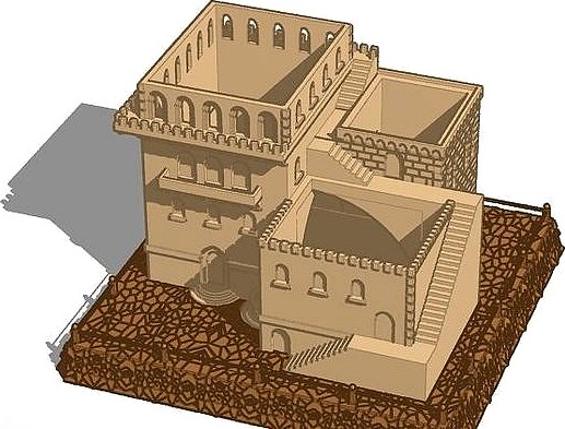 middle eastern castle