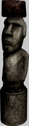 Easter Island Statue 03 3D Model