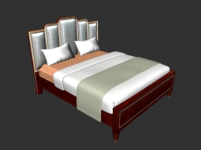 Bed furniture 3D model
