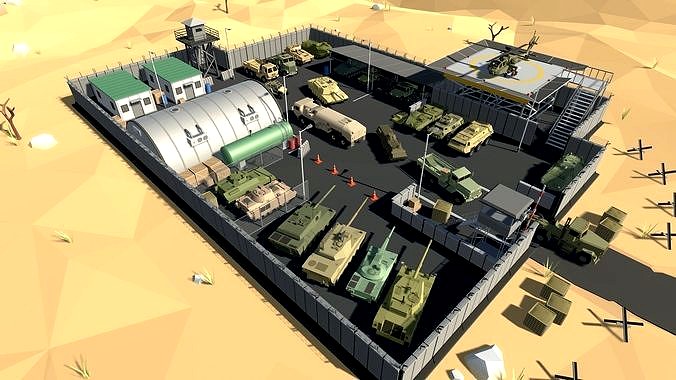 Stylized Military Vehicles Pack