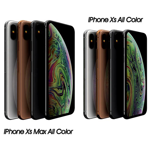 Apple iPhone Xs and Xs Max All Color
