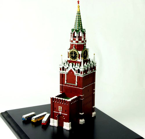 Spasskaya tower of Moscow Kremlin