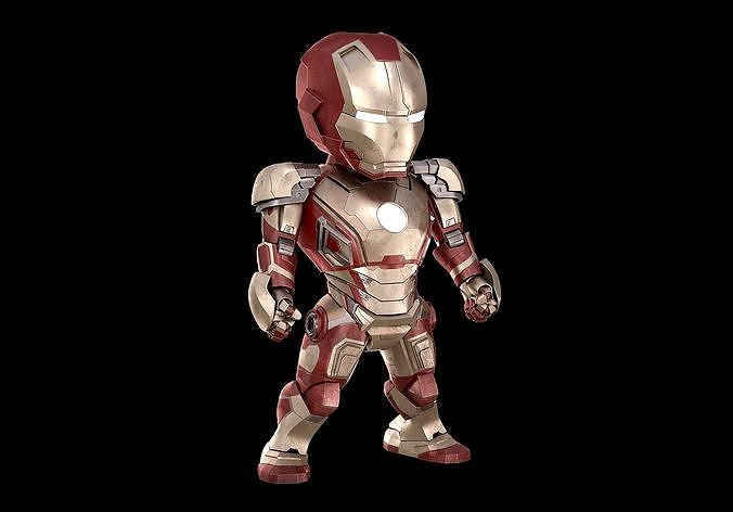 BABY IRON MAN Mk 42 mark 42 Avengers model SD Figure