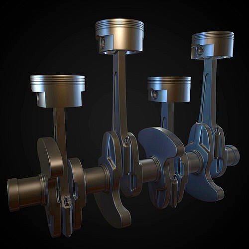 piston and crankshaft